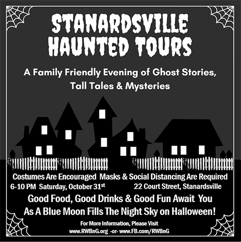 Stanardsville Haunted Tours – 10/31